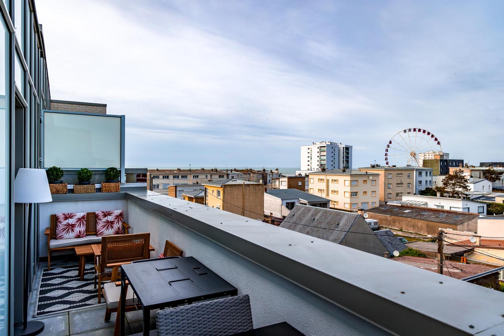 Le St-exupery - De Standing - Vue - Terrasse - Parking Prive - A 150 M De La Apartment *