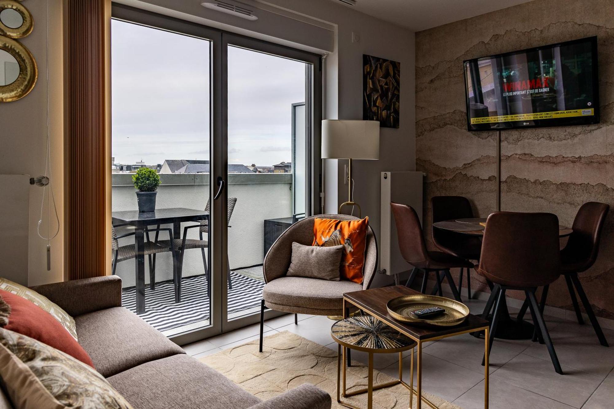 Le St-exupery - De Standing - Vue - Terrasse - Parking Prive - A 150 M De La Apartment Berck